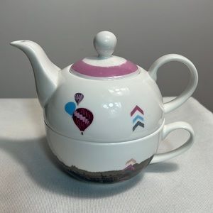 Royal Worcester Fine Bone China stackable Teapot set